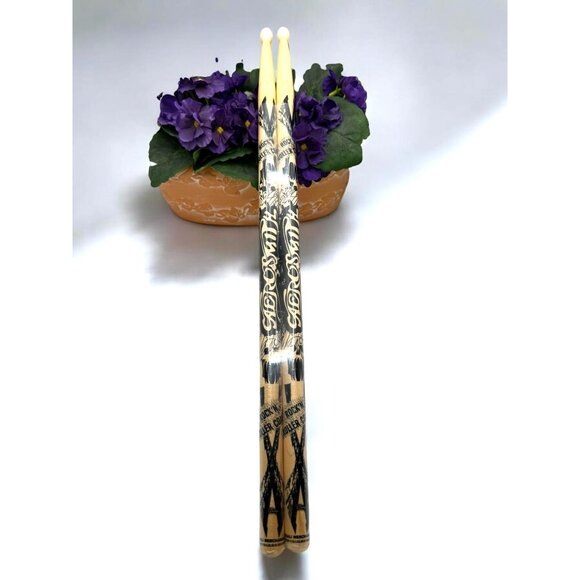 Aerosmith Drumsticks - Wooden Music Instrument Percussion Sticks - Picture 6 of 11